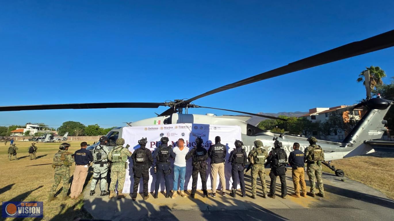 Cumplimenta FGE orden de aprehensión en reclusión contra “El Bótox” por homicidio de líder limonero