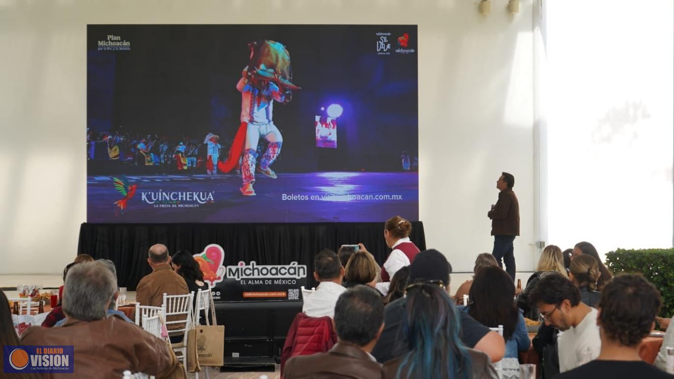 Michoacán fortalece su conectividad y oferta turística ante el mercado del Bajío: Sectur