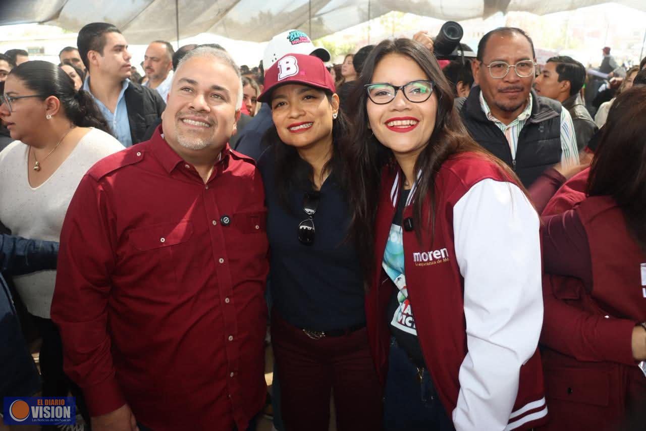 Diputada Erendira Isauro, respalda jornadas en defensa de la soberanía