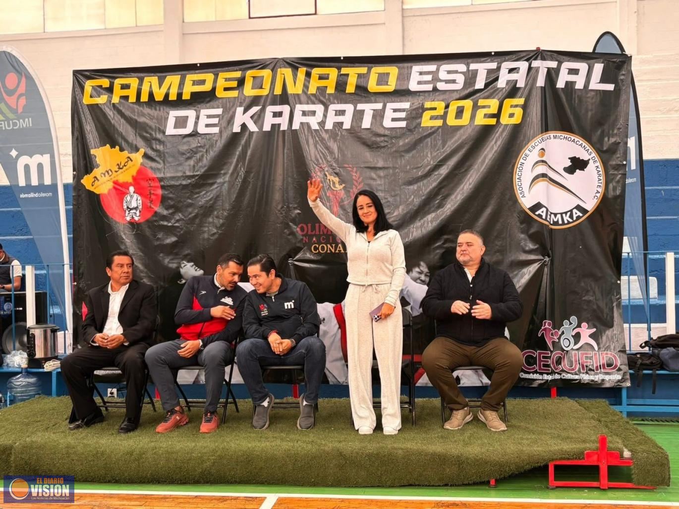 Lucila Martínez refrenda su compromiso con el impulso al deporte y las juventudes en Morelia