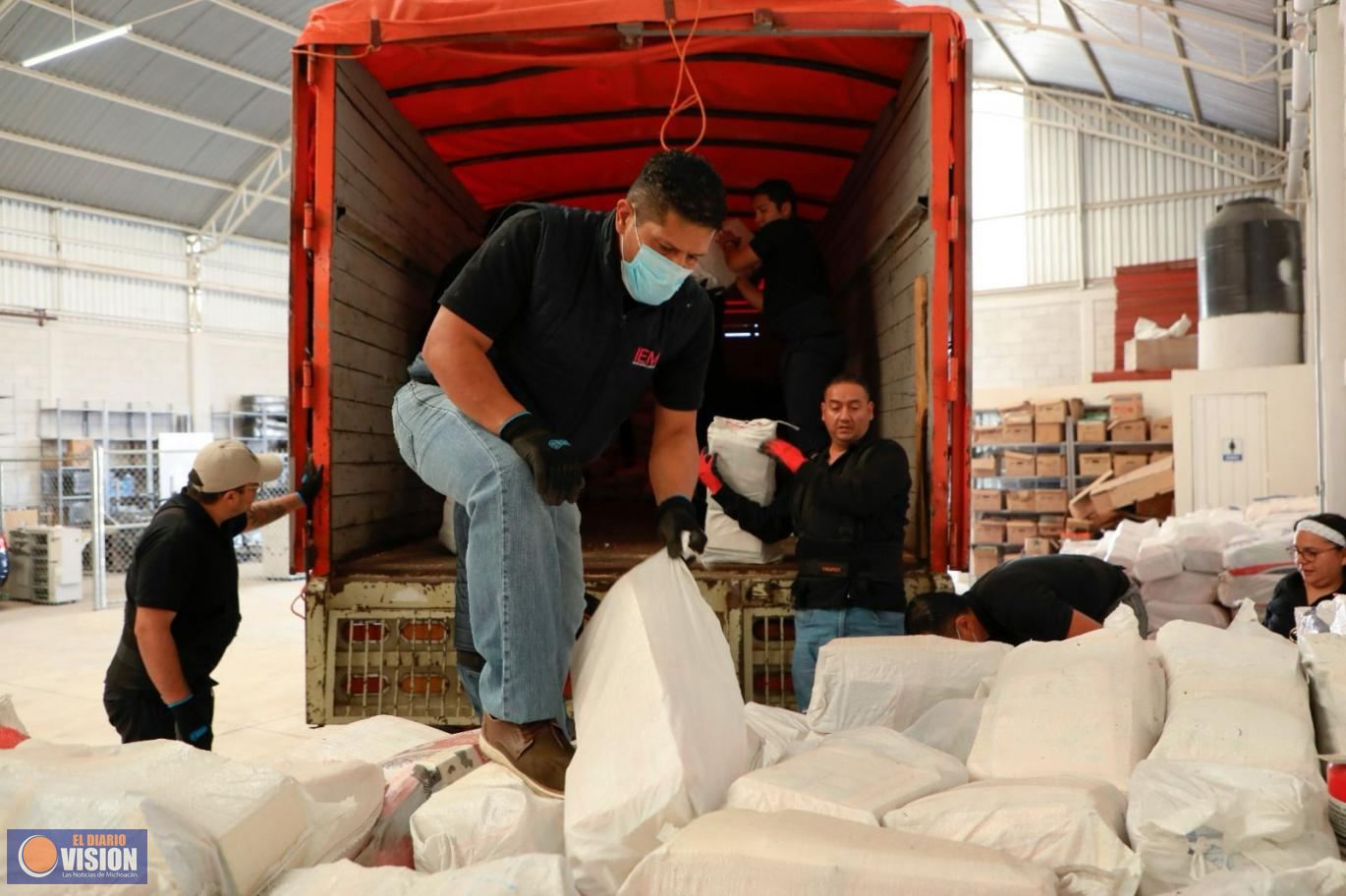 Recupera el IEM más del 86 % de las cajas paquete electoral del proceso judicial