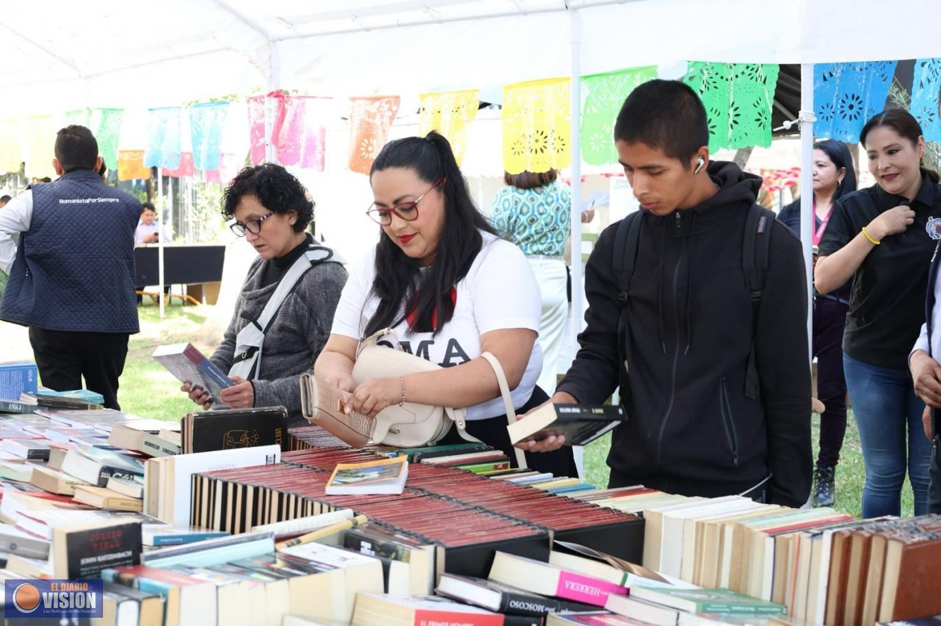 UMSNH realizará la Feria del Libro 2026, con un amplio programa de actividades