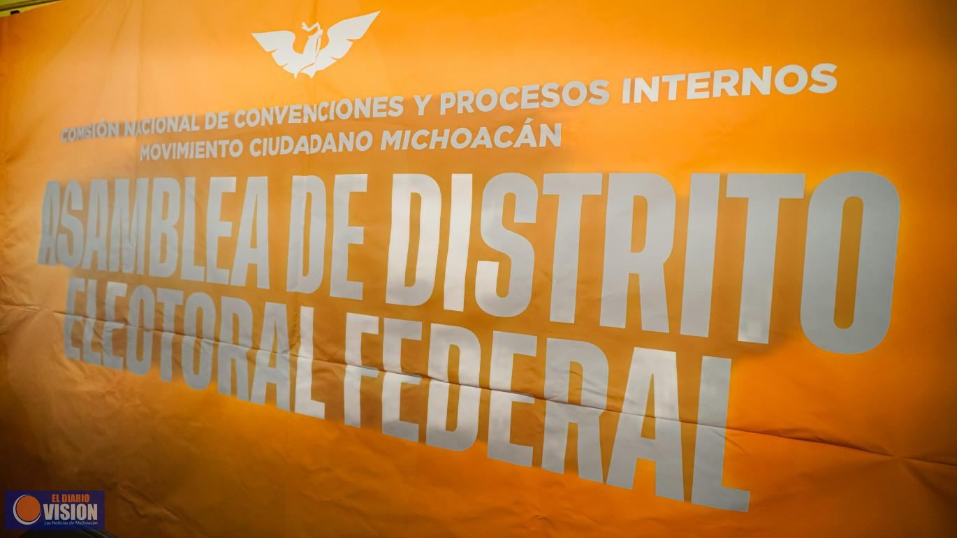 Movimiento Ciudadano Michoacán avanza en la organización de su 4ª Convención Estatal
