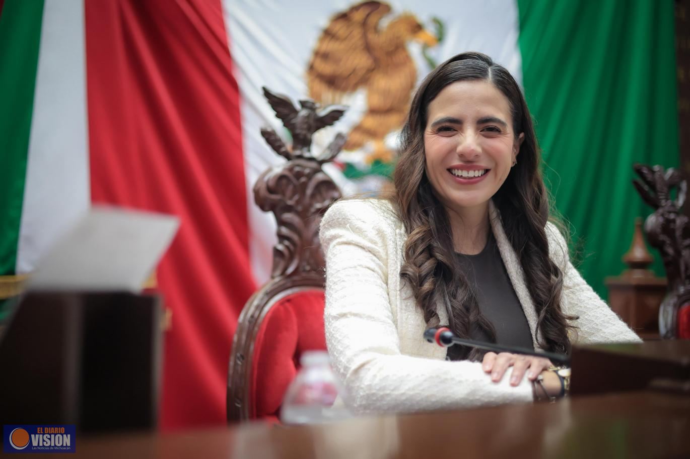 Iniciativa “No Más Deuda en Michoacán” aplicará únicamente al Gobierno Estatal: Giulianna Bugarini