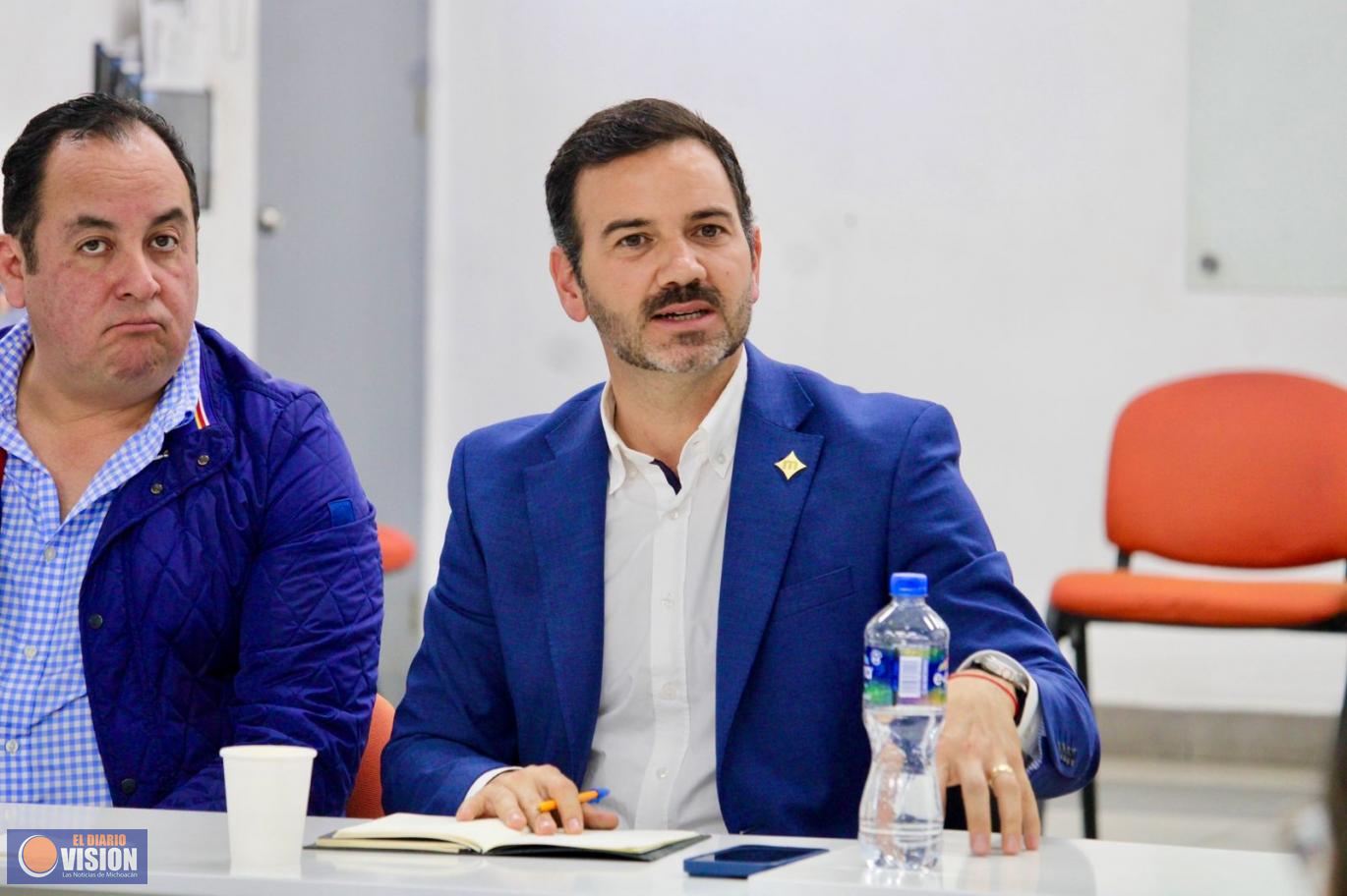 Gobierno de Morelia, aliado del sector productivo: Yankel Benítez