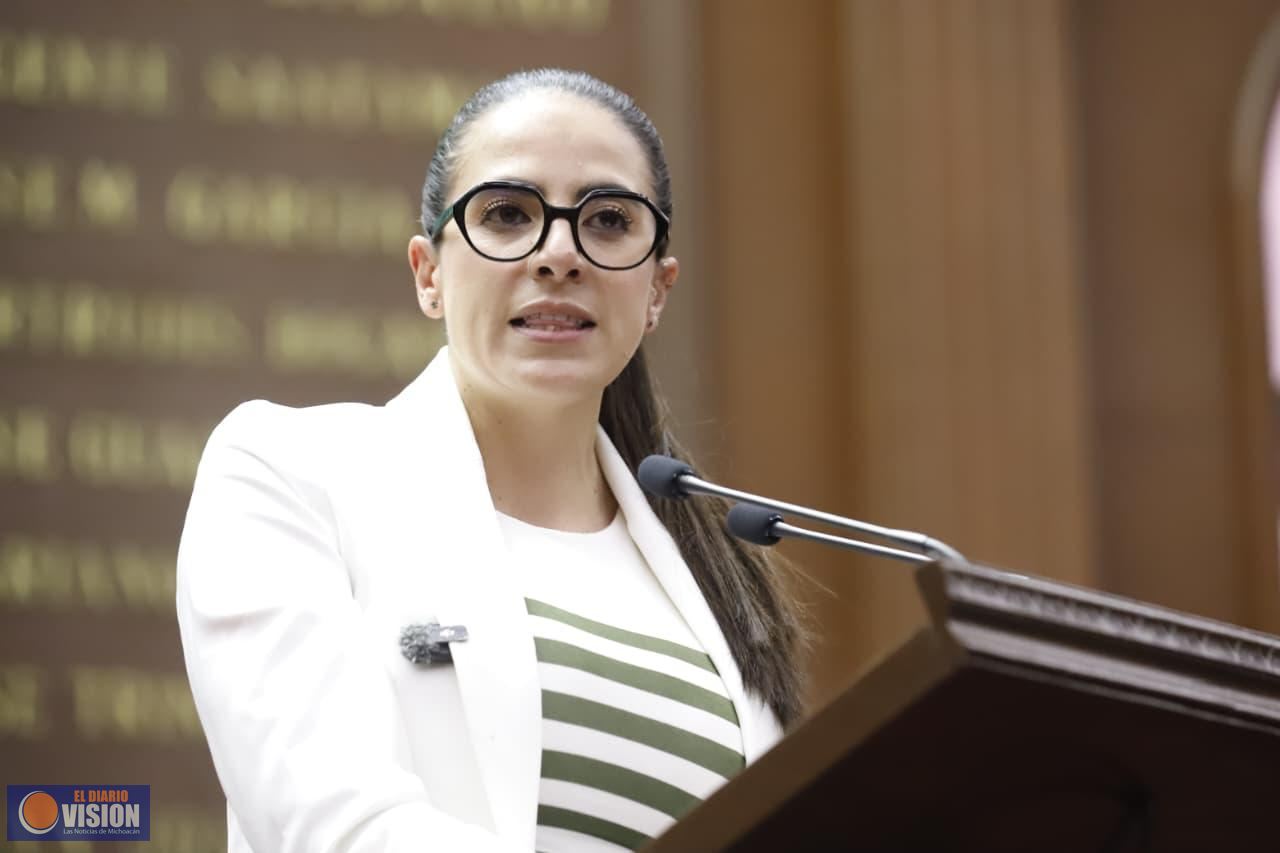 Presenta Giulianna Bugarini, informe sobre su periodo al frente del Congreso del Estado