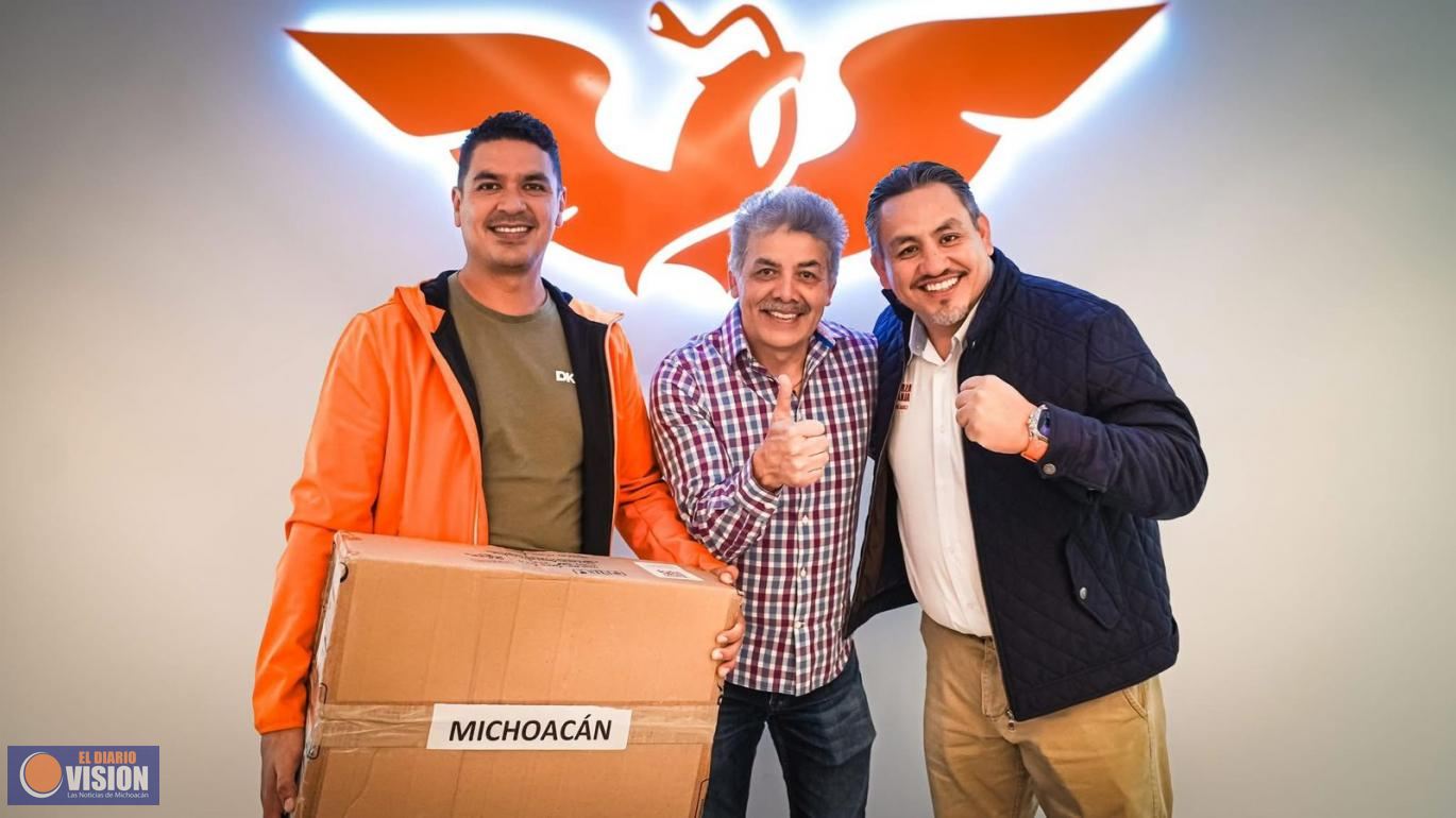 Movimiento Ciudadano Michoacán fortalece estructura, entrega  más de mil nuevas afiliaciones