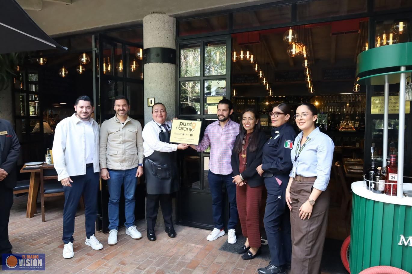 Boca se integra a la red Punto Naranja, y refuerza la protección de las mujeres