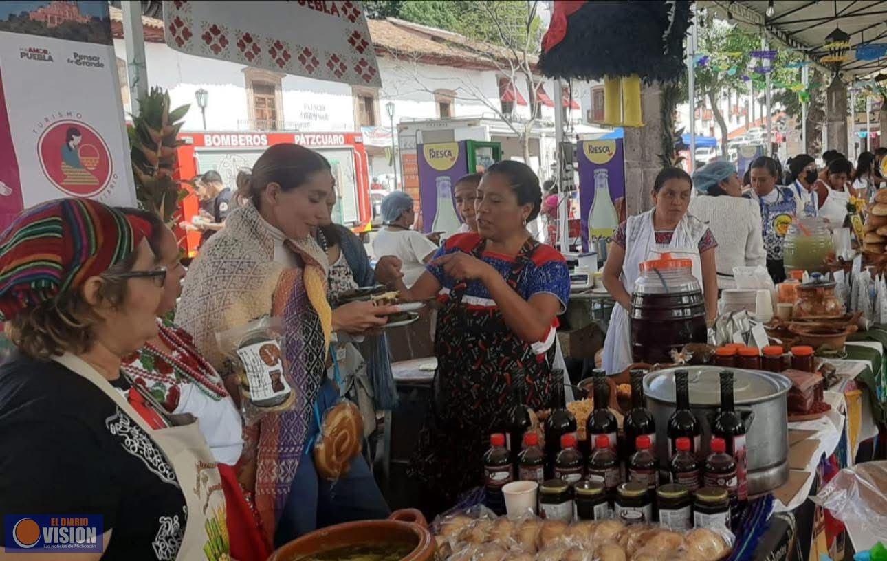 Pátzcuaro enciende los fogones, inició la Celebración Nacional de Cocineras Tradicionales