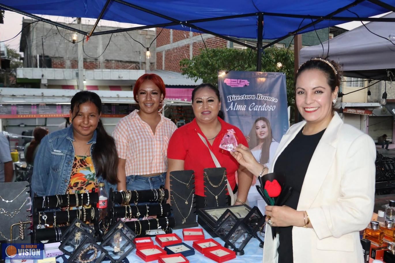 Reconoce Graciela Hernández Arreola trabajo de emprendedores durante el 