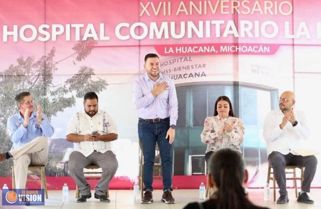 Celebra Reyes Galindo avances en servicios de salud en La Huacana