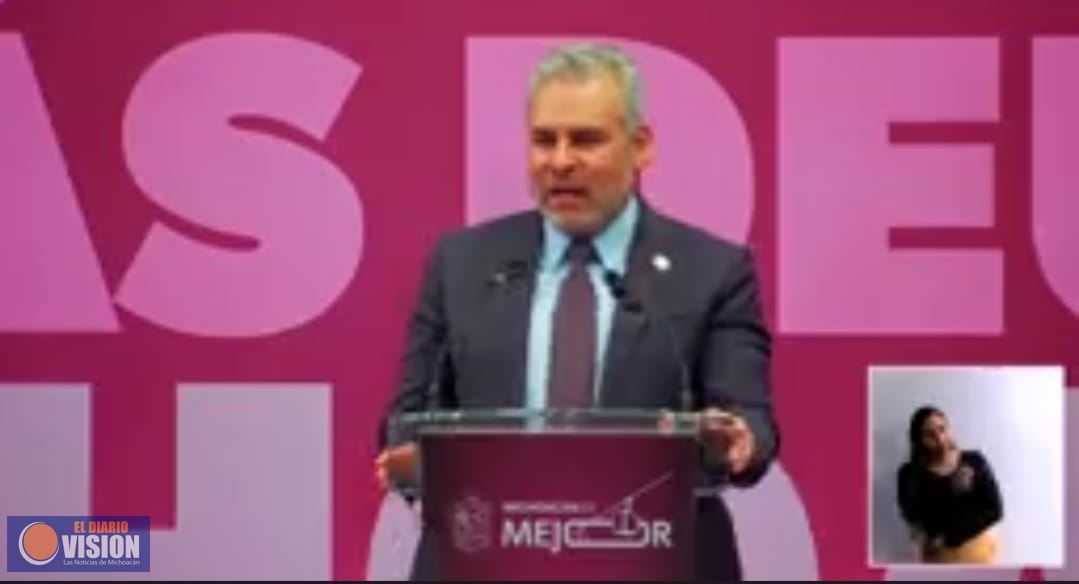 “No más deuda en Michoacán”: Gobernador Bedolla, celebra nueva ley y presume inversión histórica