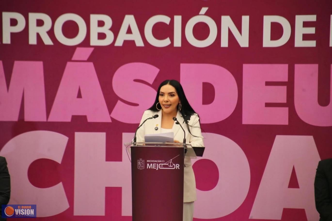 PRI actúa con responsabilidad para poner límite al endeudamiento en Michoacán: Campos Huirache