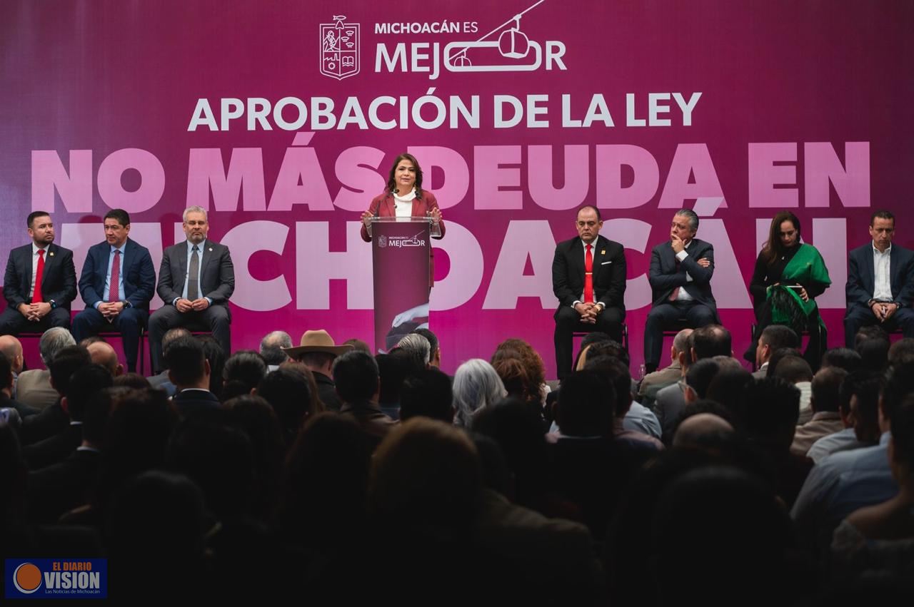 Fabiola Alanís: Reforma constitucional blinda finanzas de Michoacán 