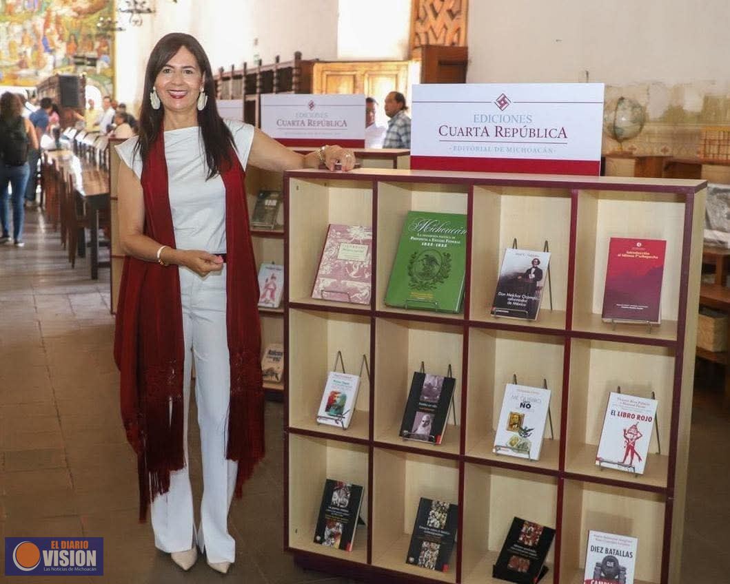 Fomento a la lectura fortalece el tejido social:  Gaby Molina