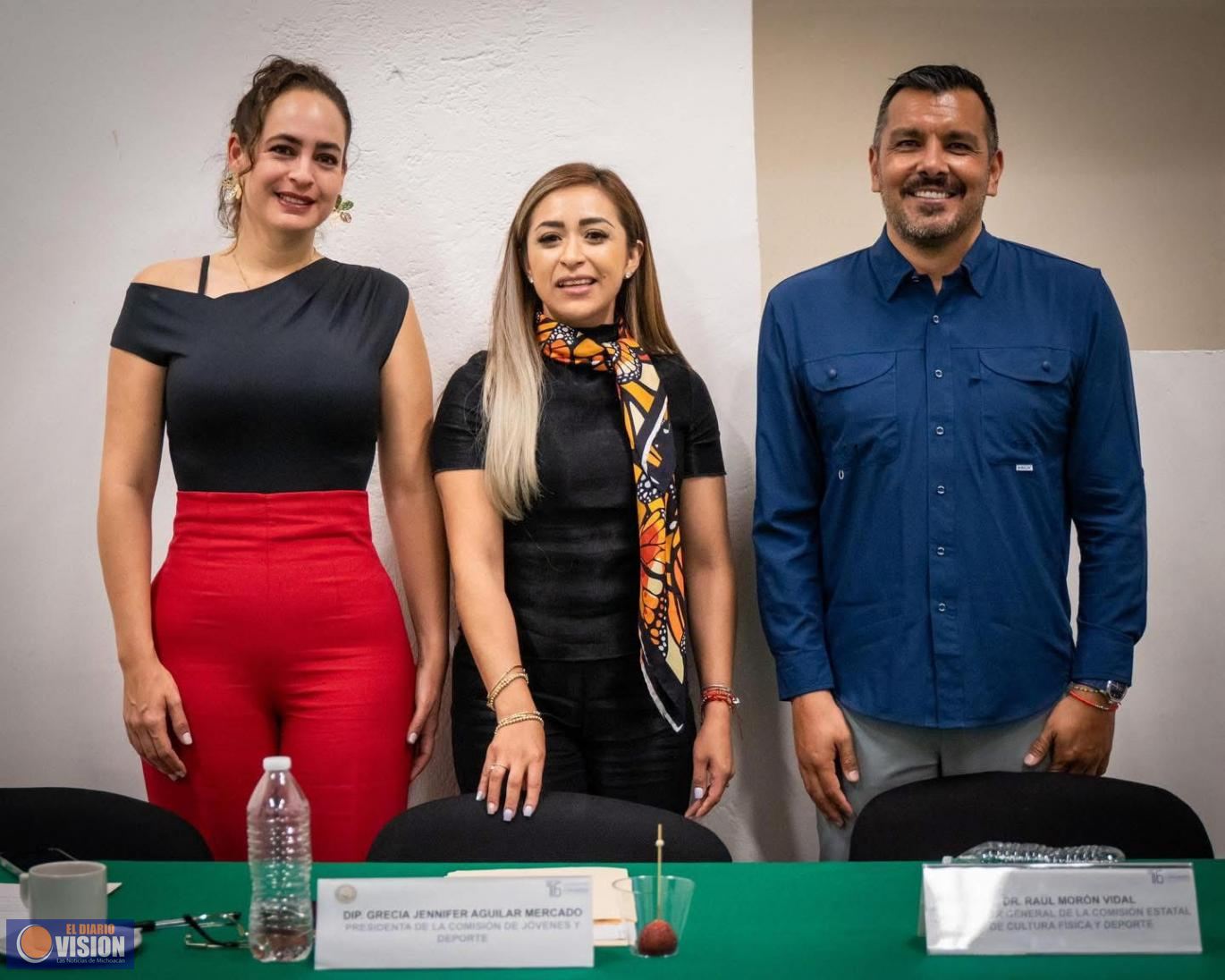 Analiza Comisión de Juventud y Deporte glosa del Cuarto Informe en materia deportiva: Grecia Aguilar