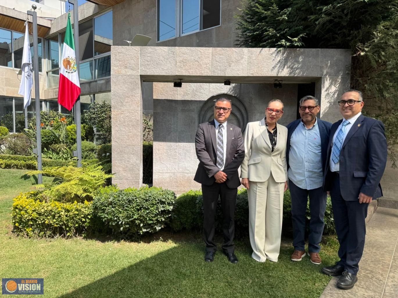 UMSNH y ANUIES reafirman colaboración; Yarabí Ávila se reúne con Luis González Plascencia