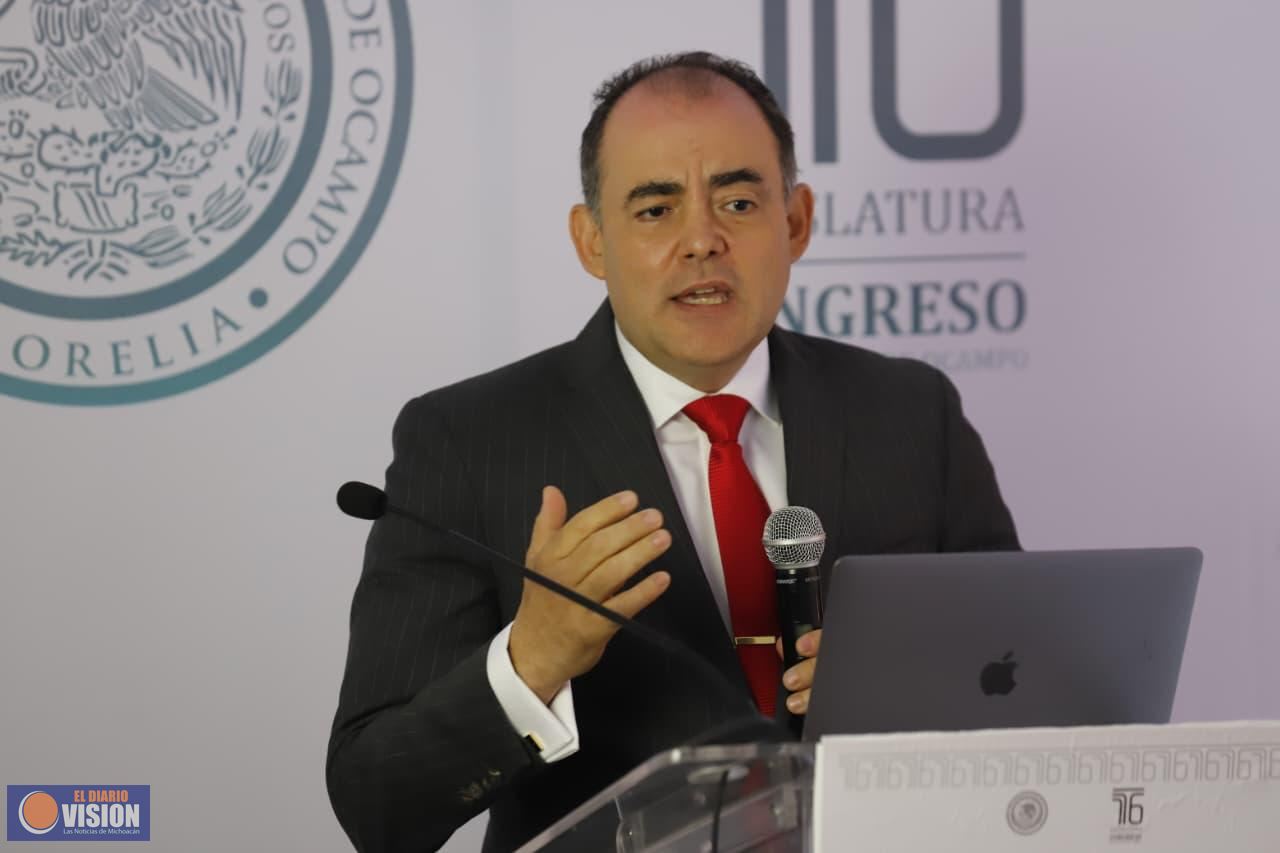 En Michoacán hay coordinación respetuosa entre Poderes: Baltazar Gaona