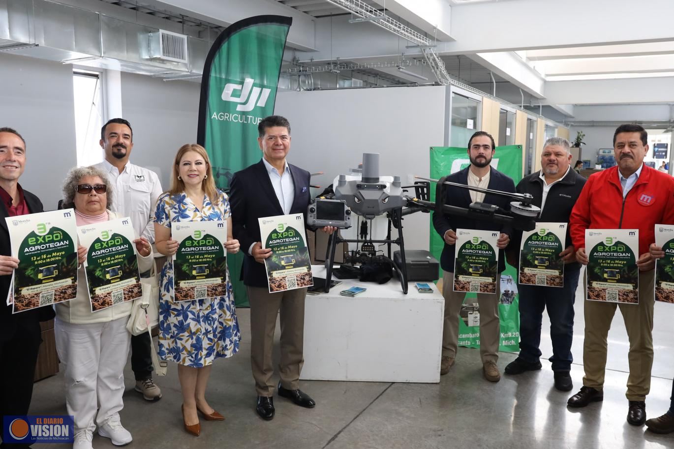 Gobierno de Morelia invita a la 3ra ¡Expo Michoacán Agrotegan 2026