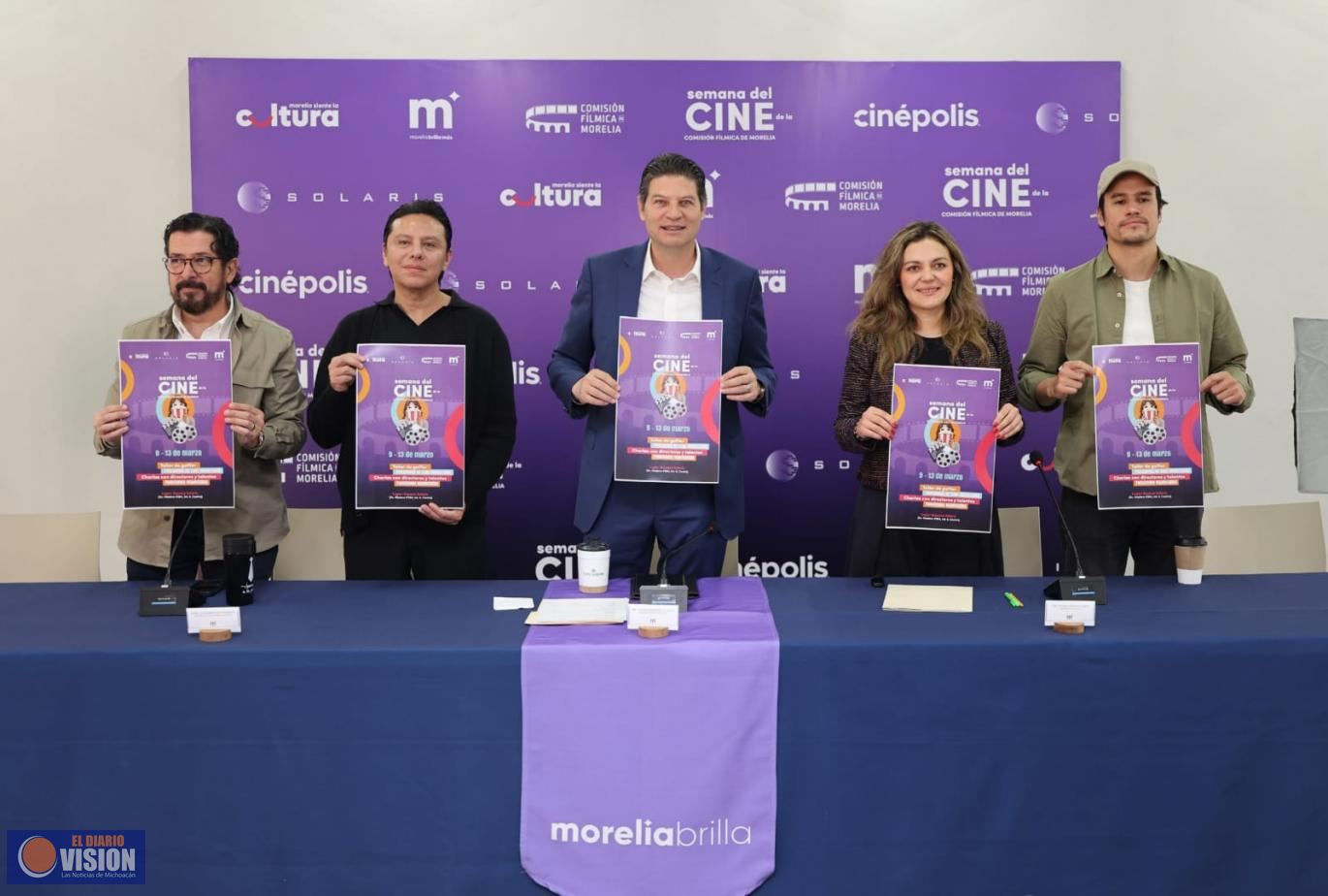 Semana del Cine en Morelia posiciona a la ciudad en el escenario internacional: Alfonso Martínez