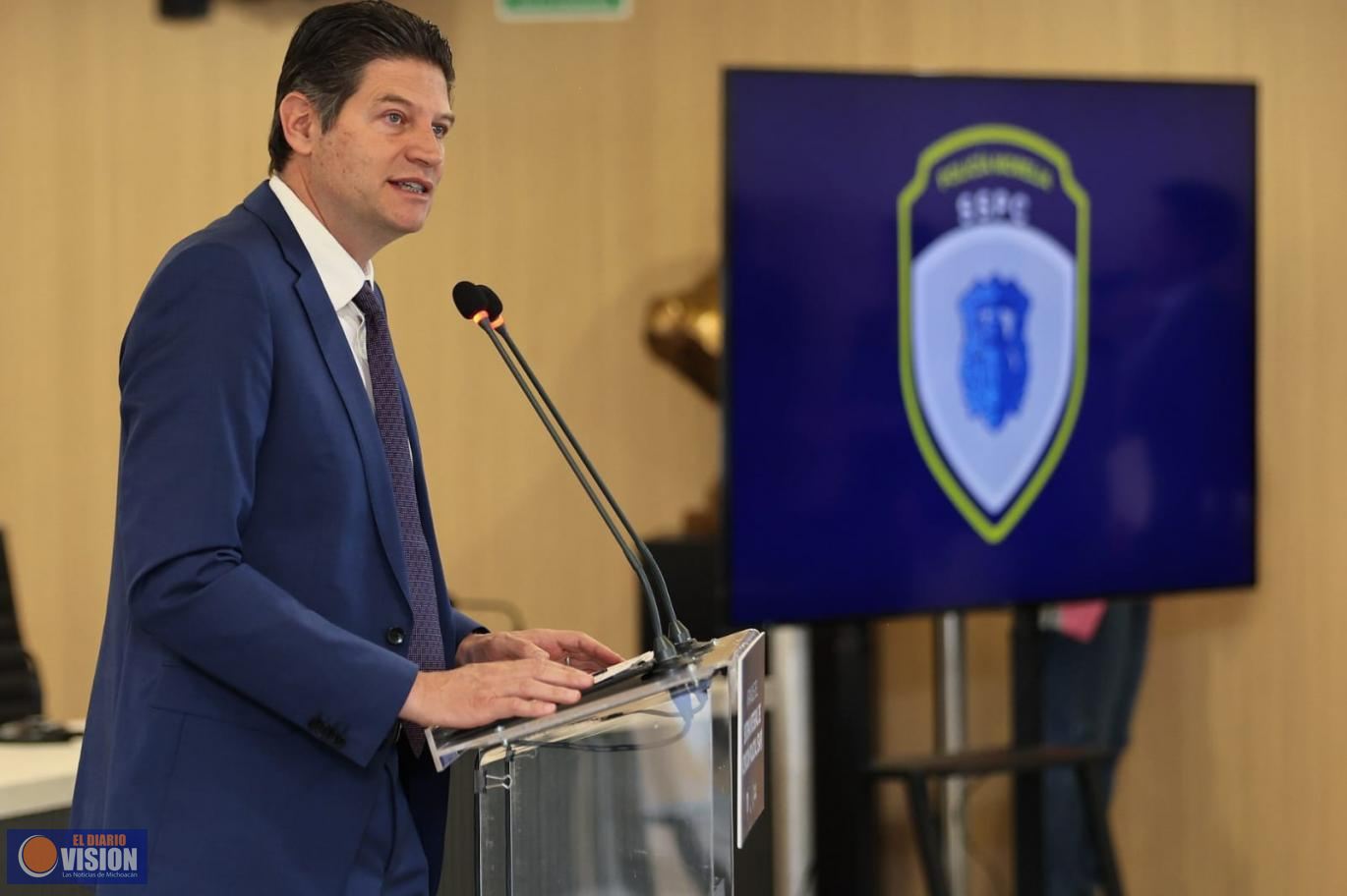 Alfonso Martínez pone en marcha el Sistema Integral de Atención Policial de Morelia