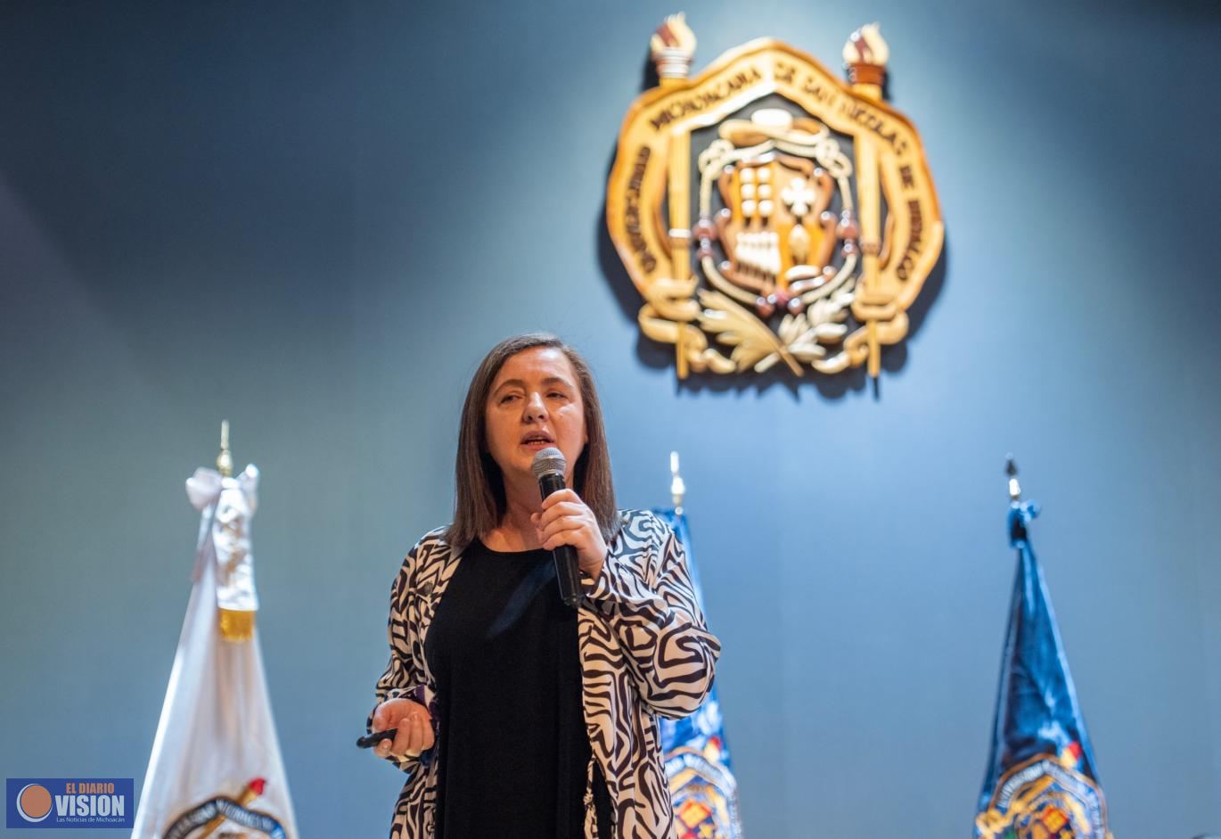 Que nadie apague su voz, convoca la doctora Nuria Varela a estudiantes de la UMSNH