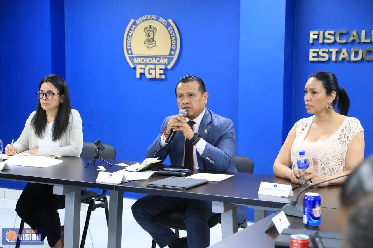 Torres Piña destaca a los autogobiernos como aliados de la FGE en la atención de delitos