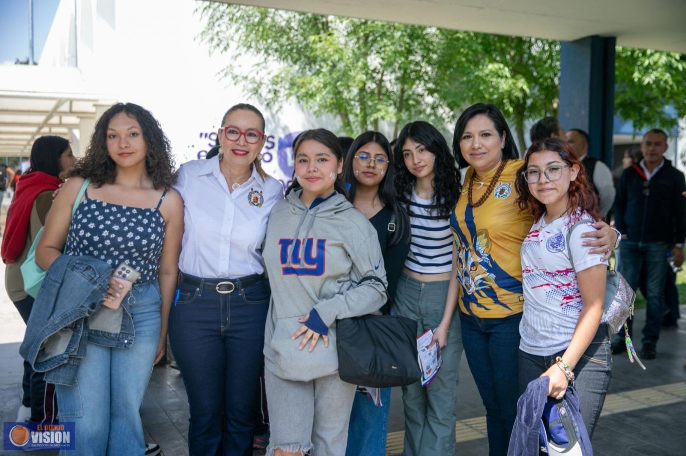 Estudiantes de secundaria tendrán pase universal al Bachillerato Nicolaita: Yarabí Ávila