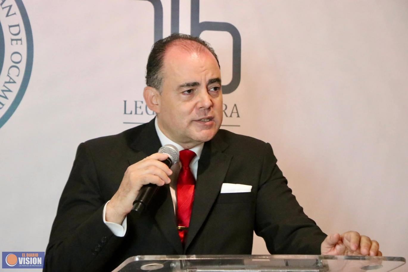 Liderazgo incluyente y firmeza institucional en el Congreso: Balta Gaona García 