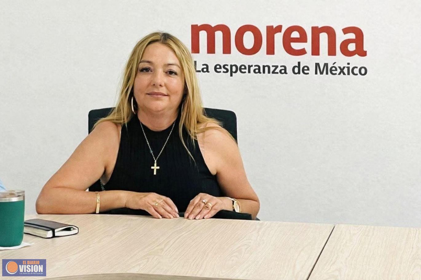 Sin formación política no habrá aspirantes: Lety Valenzuela rumbo al proceso interno de Morena 2027
