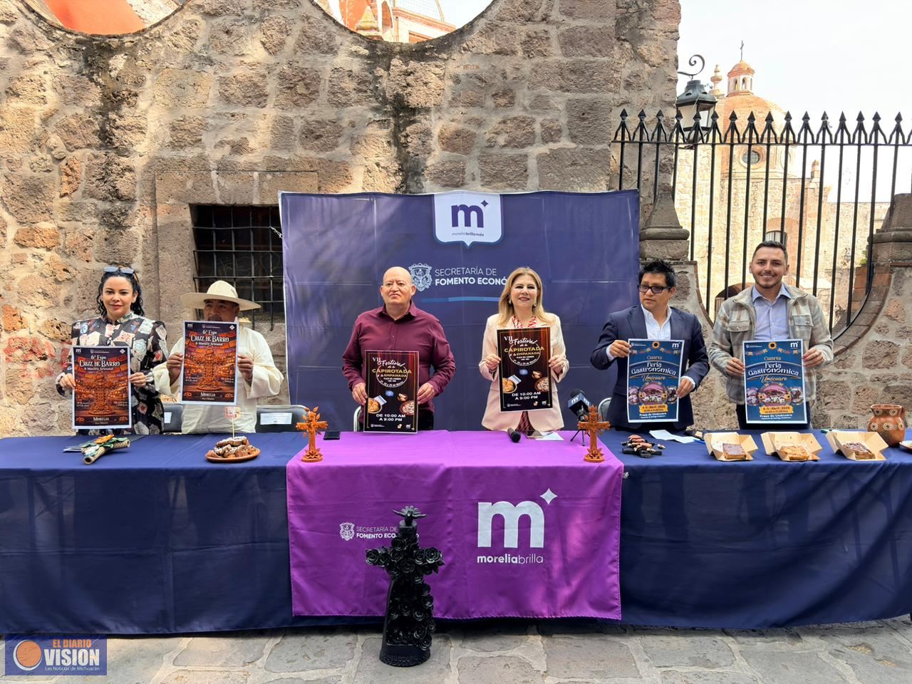 Sefeco Morelia invita a vivir tradiciones culturales y gastronómicas en Semana Santa