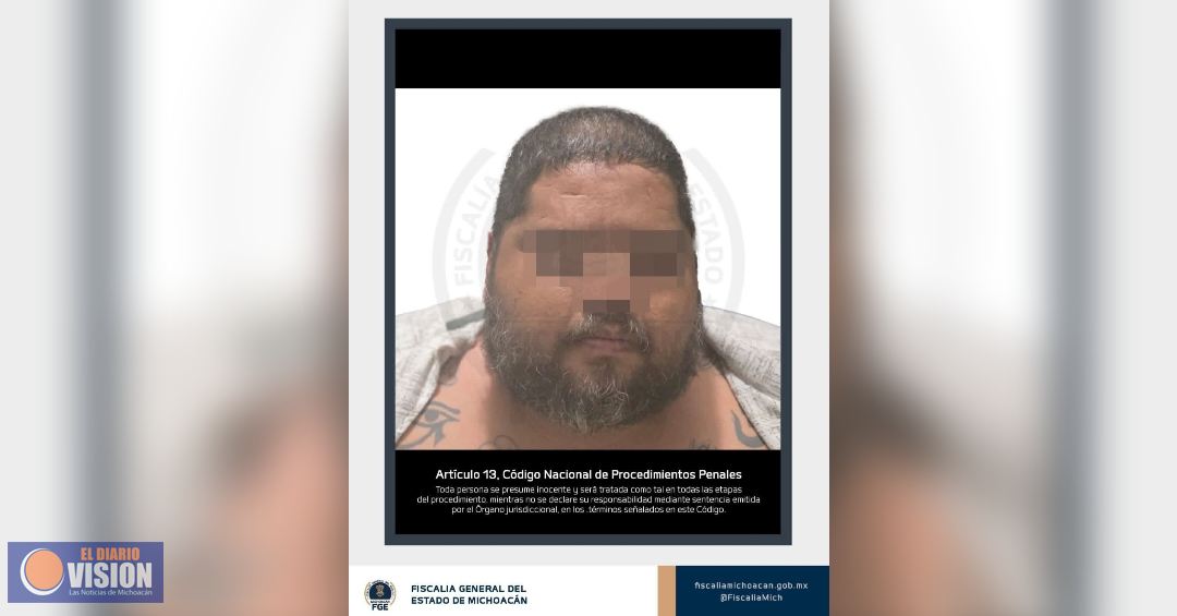 Vinculan a proceso a “El Congo”, presunto implicado en el atentado contra Carlos Manzo