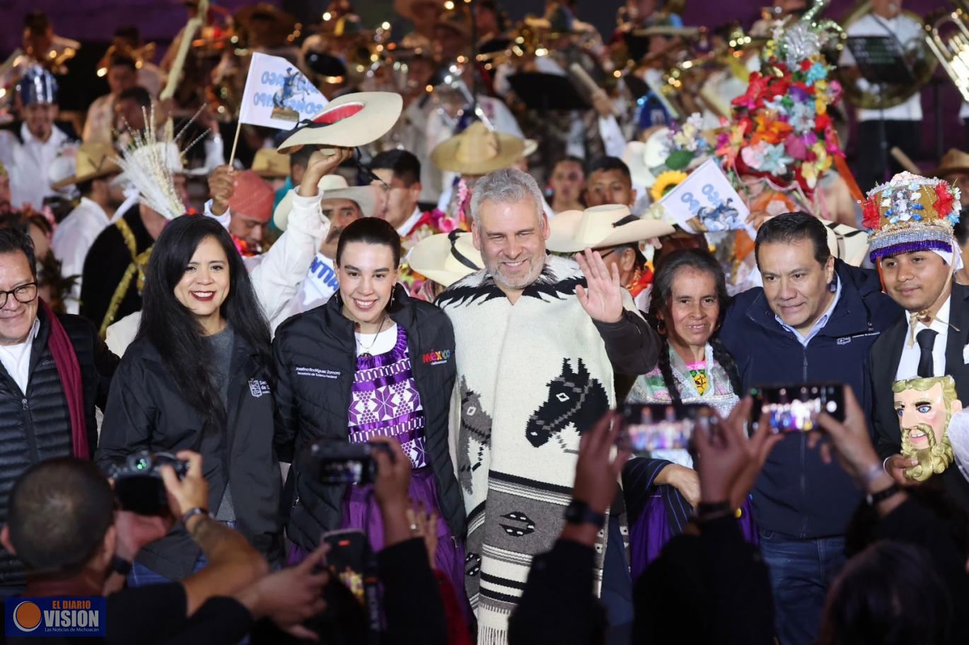 Inaugura Bedolla 5.ª edición de la K’uínchekua, en honor a las fiestas patronales de Michoacán