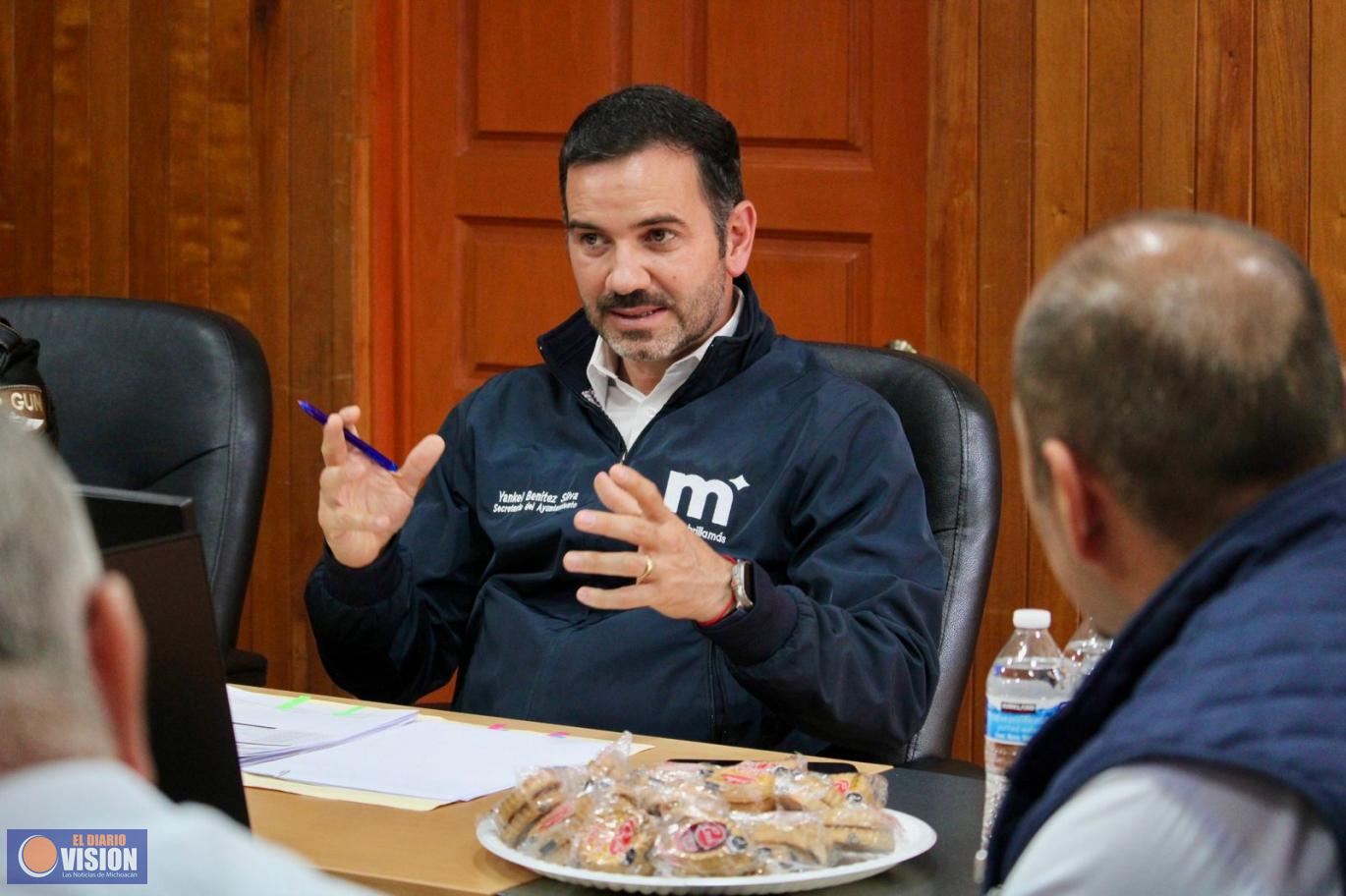 Yankel Benítez se reúne con CFE para regularización de servicio a colonias