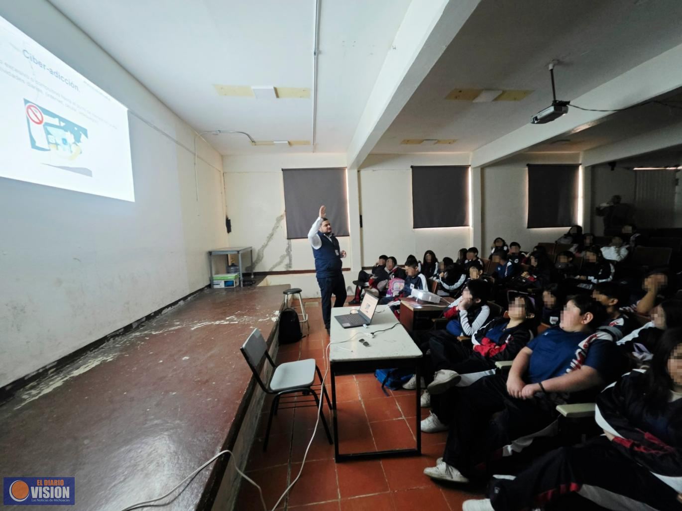 Fortalece FGE cultura de protección de datos personales en estudiantes de Morelia