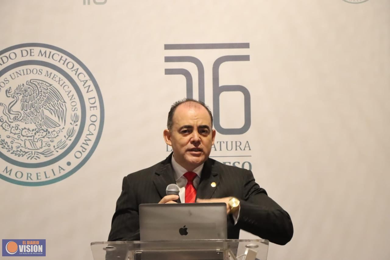 El Congreso del Estado, aliado de finanzas sanas y de no endeudar más a Michoacán: Baltazar Gaona