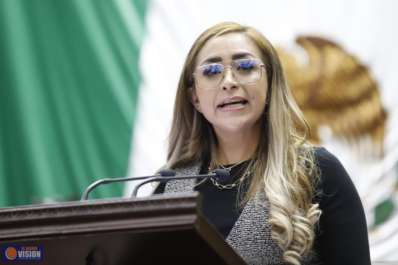 Propone Grecia Aguilar sancionar omisiones en casos de violencia contra mujeres en Michoacán
