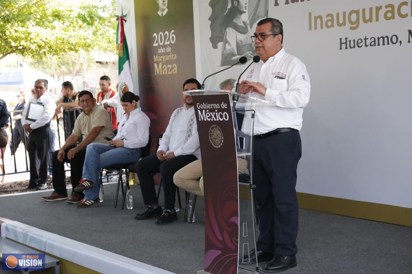 Inaugura Bedolla en Huetamo el sexto Centro de Salud Mental y Adicciones de Michoacán