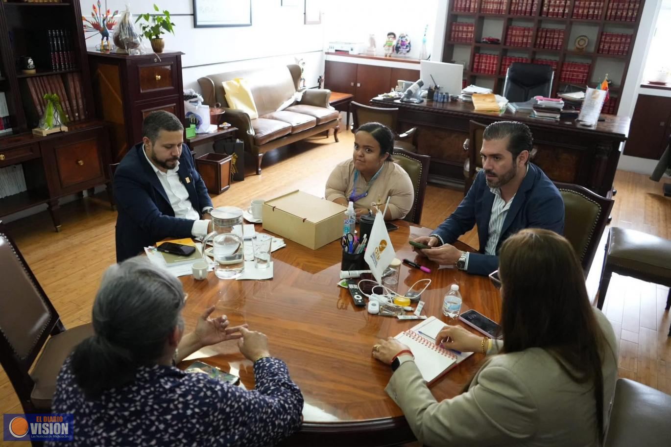 La CEDH Michoacán coordina planeación para el Congreso Internacional de Personas de Talla Baja 