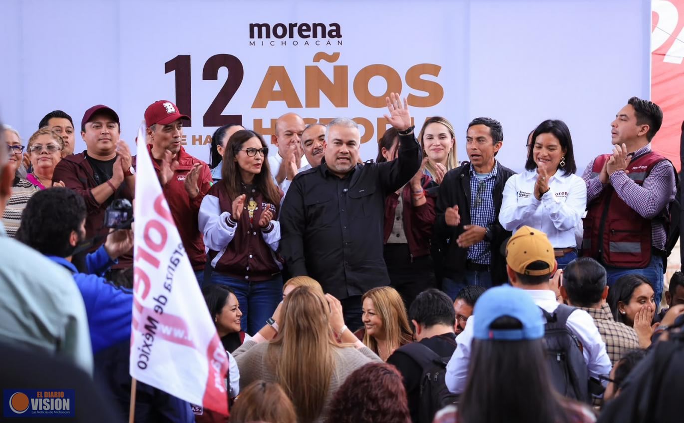 En 12 años Morena ha transformado para siempre la política mexicana: Jesús Mora