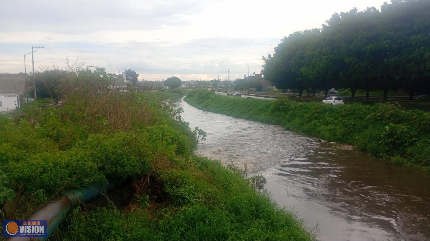 Ooapas mantiene operativo permanente tras intensa lluvia registrada en el poniente de Morelia