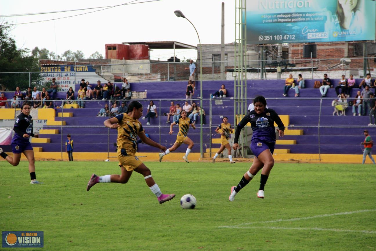 Atlético Morelia-UMSNH femenil comienza con el pie derecho su temporada en la Liga TDP