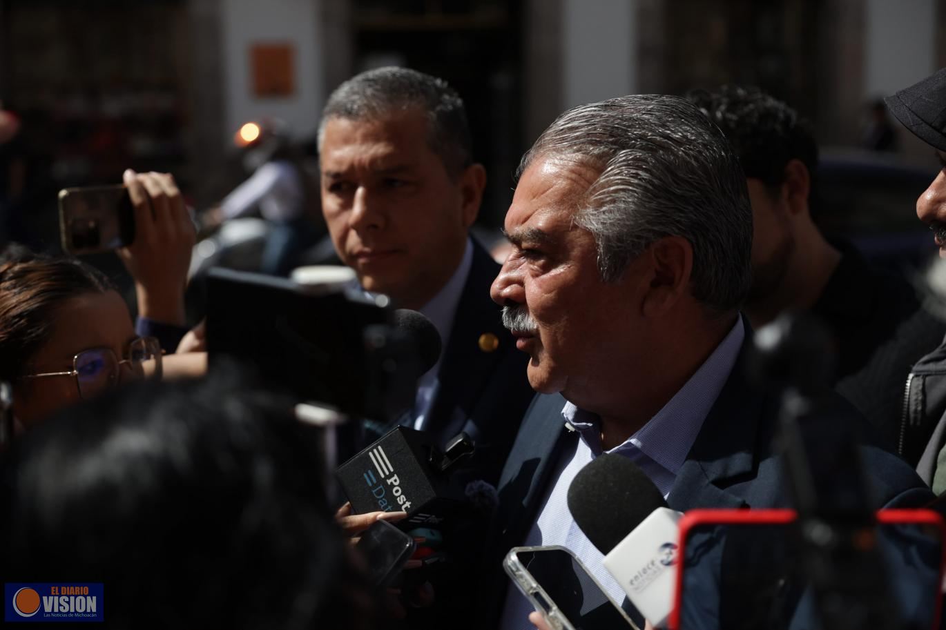 En 15 días, bloque define ruta: Raúl Morón 