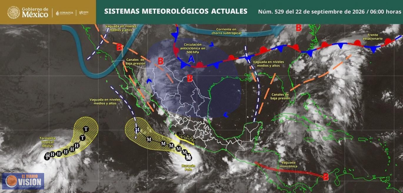 PC estatal mantiene monitoreo preventivo ante huracán “Polo 