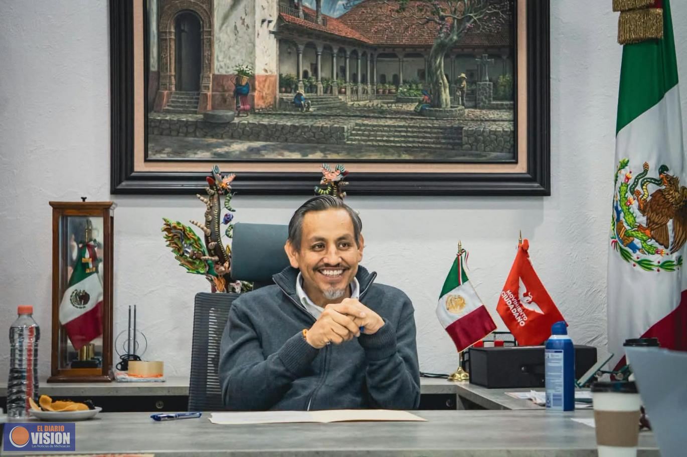 Fuerza Naranja cierra filas con Víctor Manríquez y trazan ruta política en Michoacán