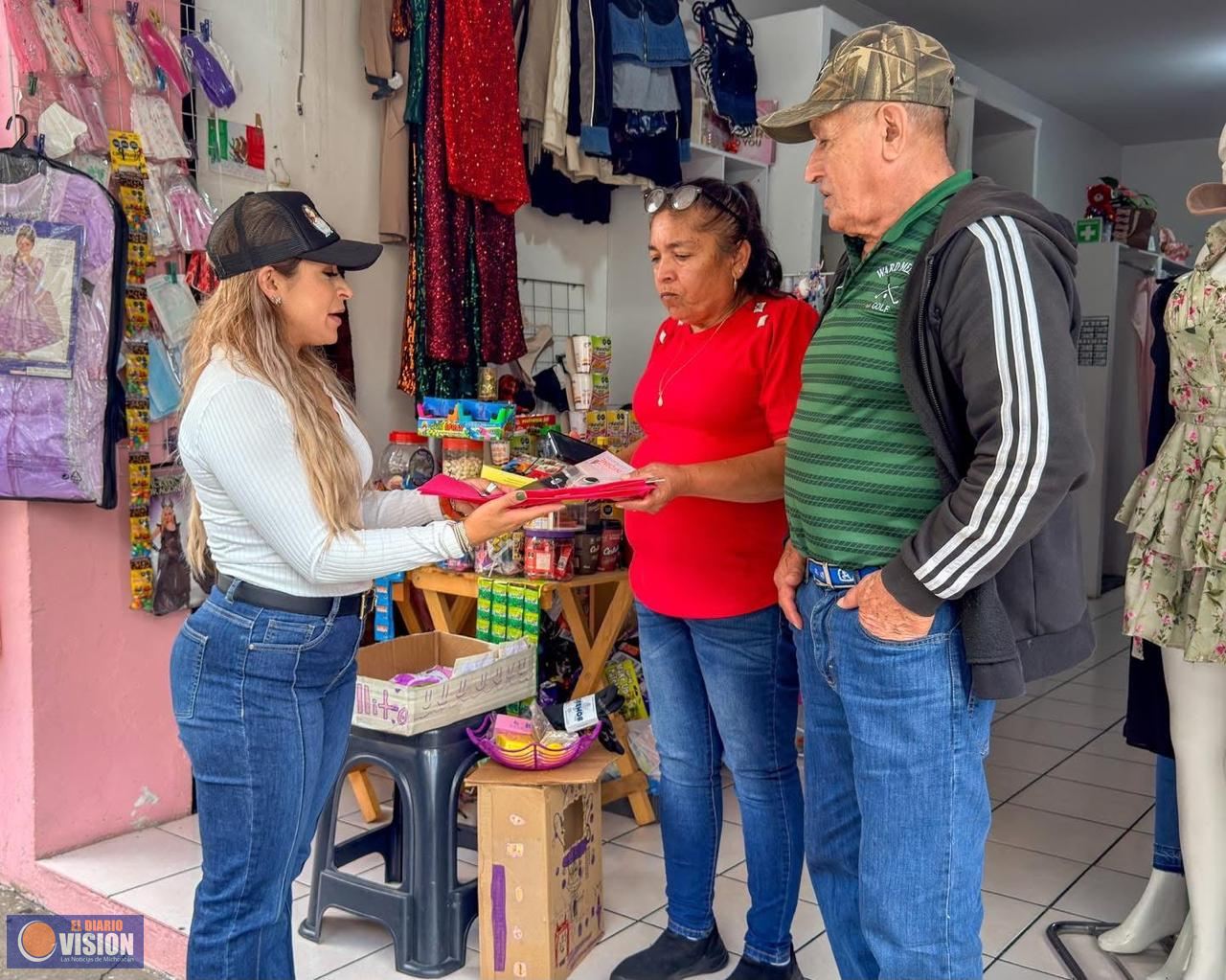 Grecia Aguilar lleva su Segundo Informe Legislativo a municipios de Ocampo, Zitácuaro y Angangueo