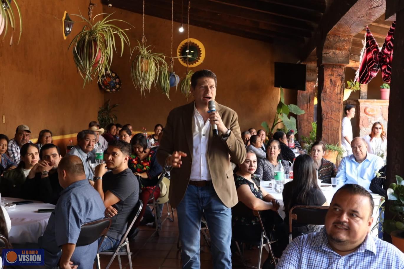 Somos más los que queremos la paz: Alfonso Martínez Alcázar