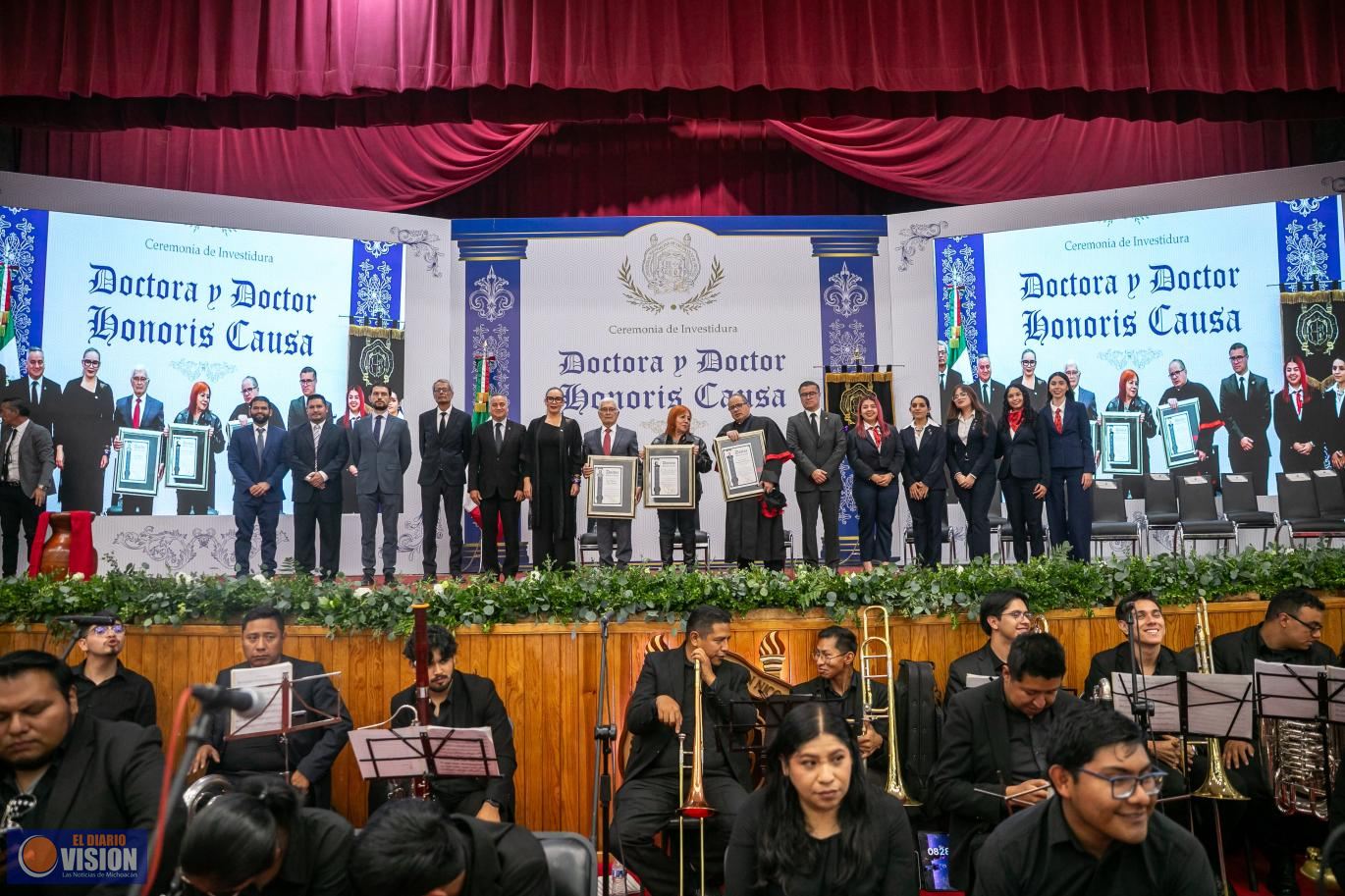 Recipiendarios del grado de Doctorado Honoris Causa, engrandecen el Escudo Nicolaita: Yarabí Ávila 
