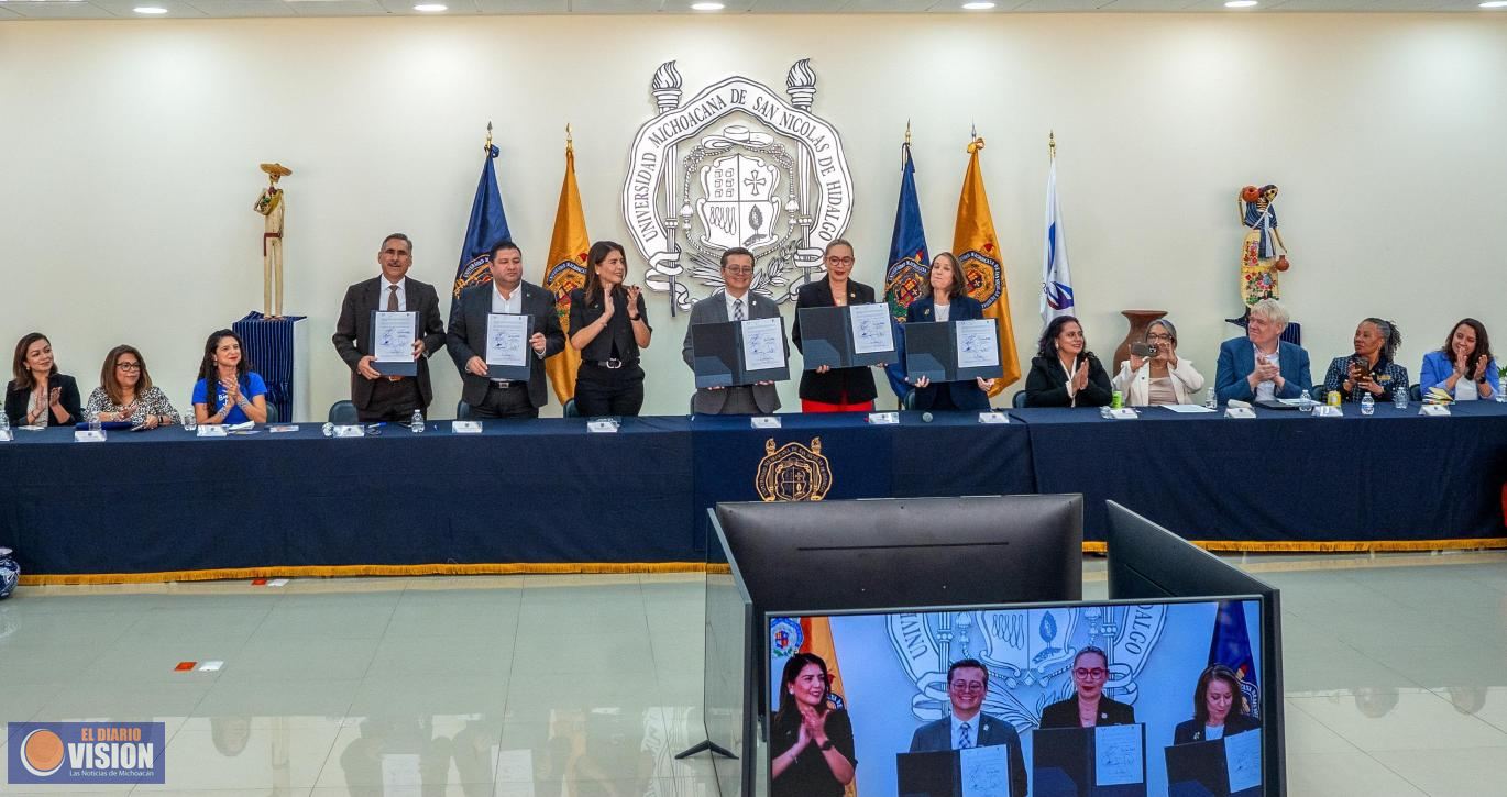 Red Juntos por Michoacán y Sacramento State University se hermanan en favor de la educación 