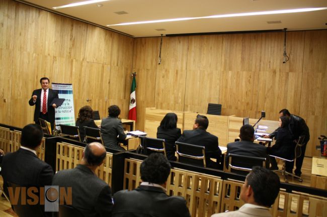 Inicia el Taller de periodismo en el sistema penal acusatorio